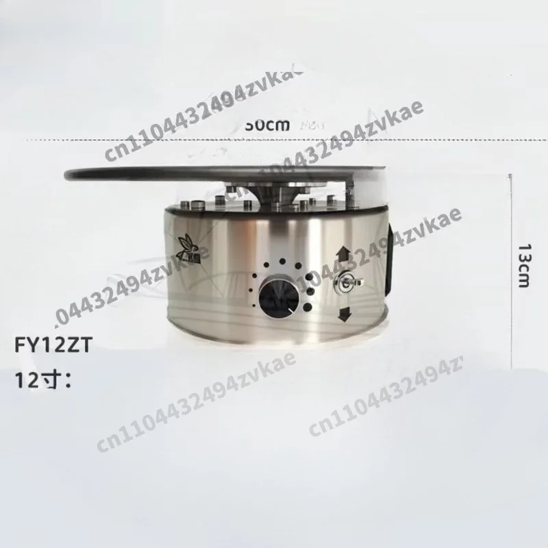 12-inch Electric Cake Turntable 220V Aluminum Alloy with Non-Slip Base for Baking Frosting Icing - Kitchen Cake Decoration Tool