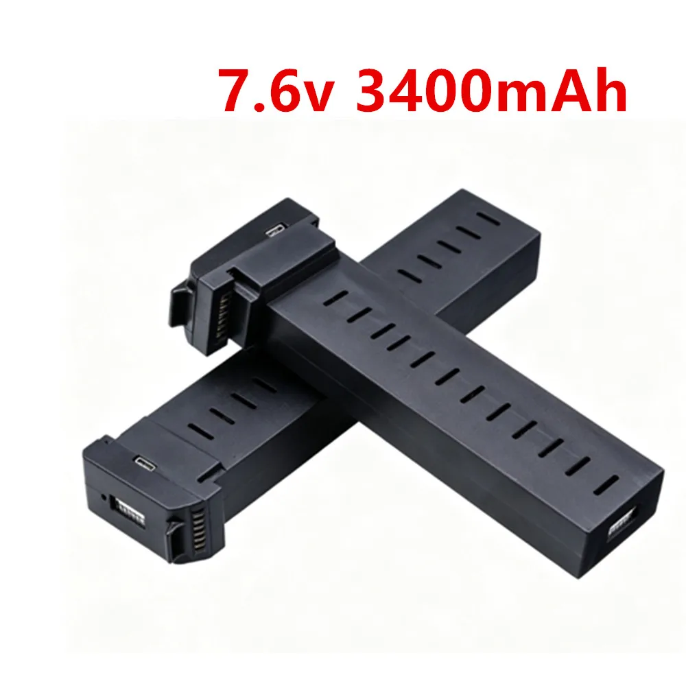 1/3/5pcs 7.6V 3400mAh Lipo Battery For SG906 Pro SG906PRO/MAX RC Drone Quadcopter Spare Part Accessories