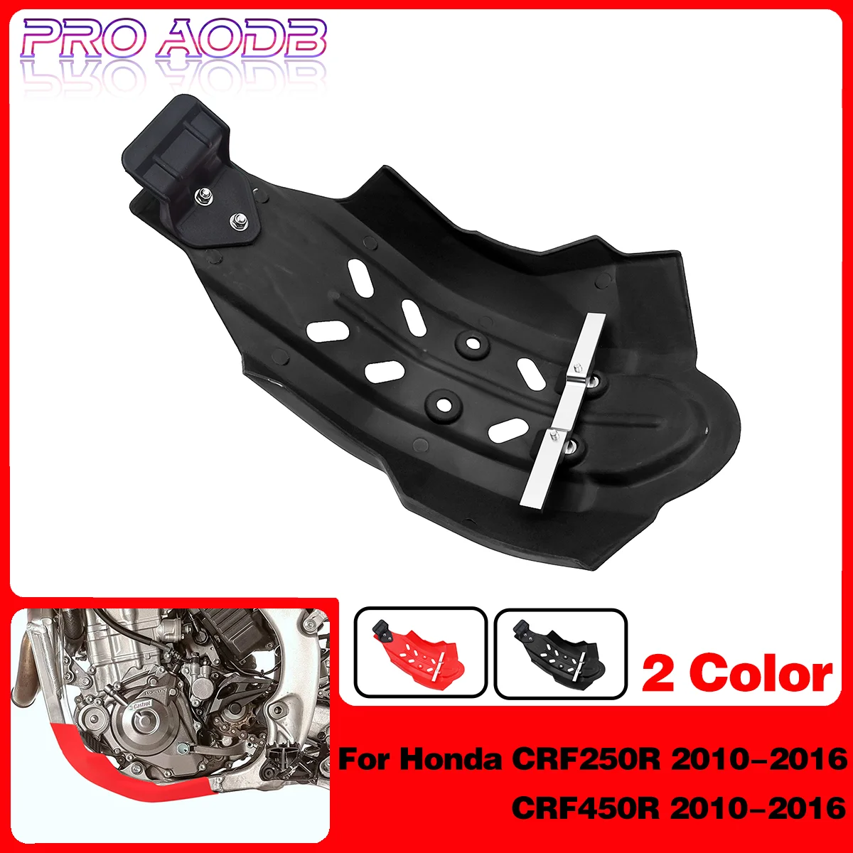 

Motorcycle Engine Frame Protector Cover Guard Skid Plate For Honda CRF250R CRF450R 2010-2016 Endurance Motocross Universal Parts