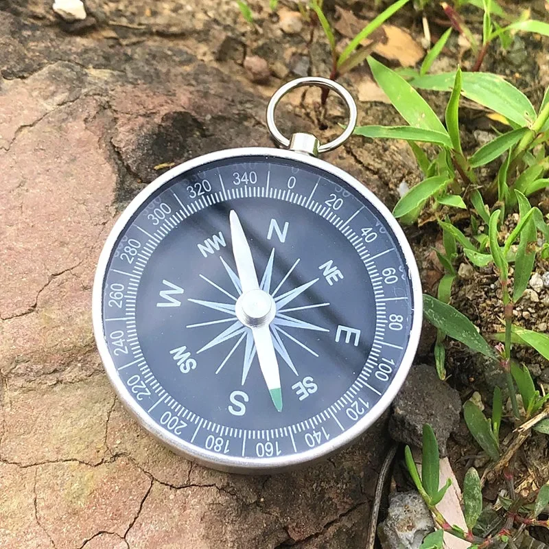 

Outdoor Camping Hiking Transparent Aluminum Compass Compass Proportional Footprint Travel Military Compass Tools Travel Kits