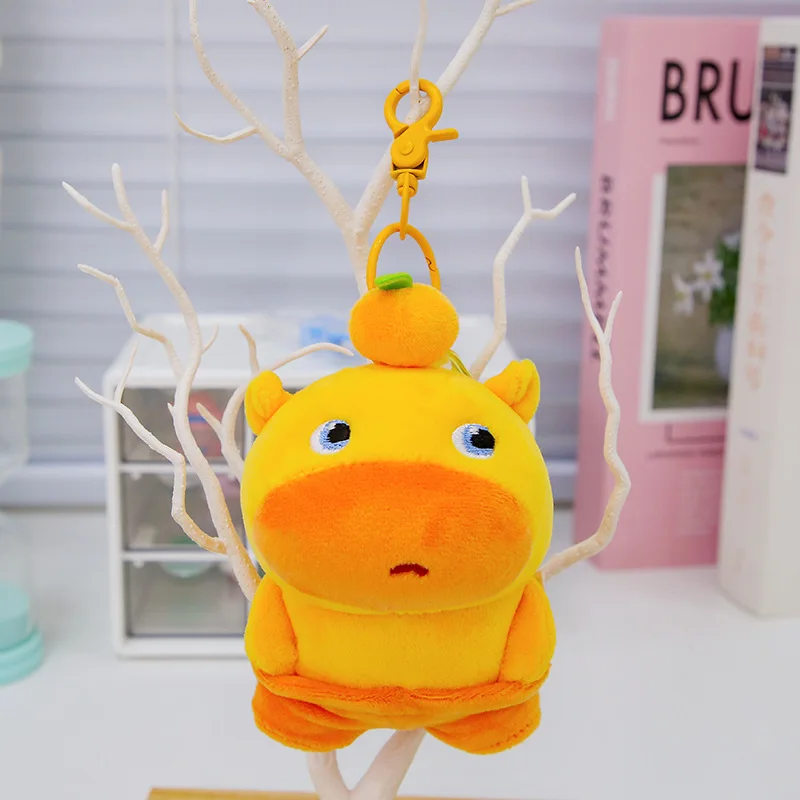 Nowe produkty świąteczne Oryginalny Duoai Joint Capybara Lulu Brelok do torby Pluszowy wisiorek Ozdoba dla studenta Prezent świąteczny