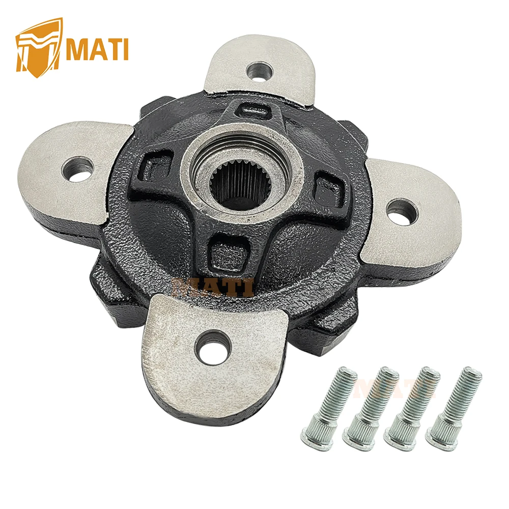 MATI Front Wheel Hub & Studs for Polaris Ranger 900 1000 1000-Diesel HST 570-Full-Size Brutus PRO-XD EV-Full-Size 5137387-067