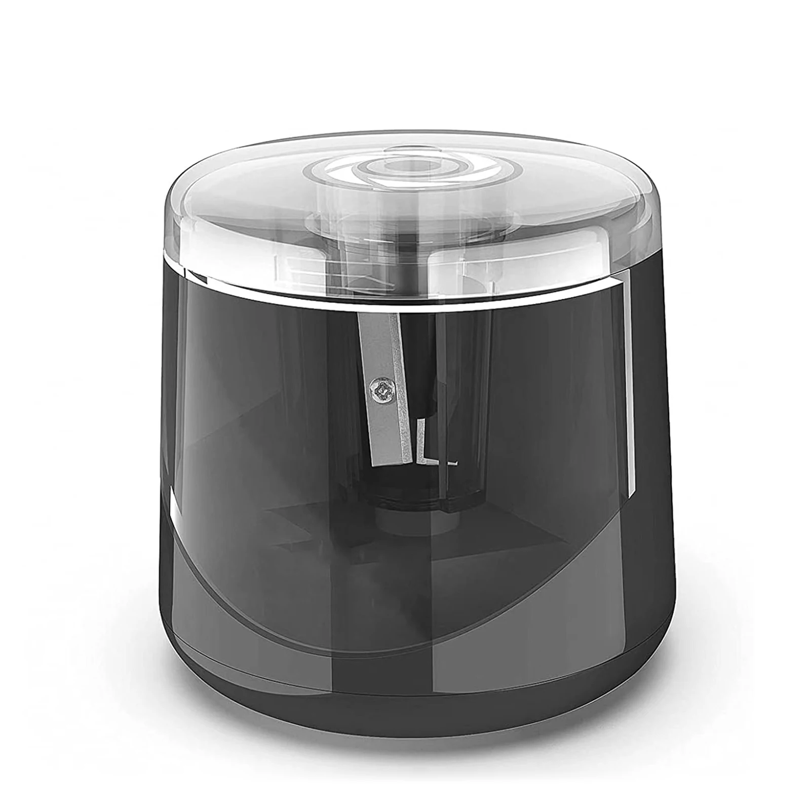 

Electric Pencil Sharpener Portable Battery Powered for 6-8mm Pencil Support Hexagonal/ Triangular/ Round pencils Fast Sharpen