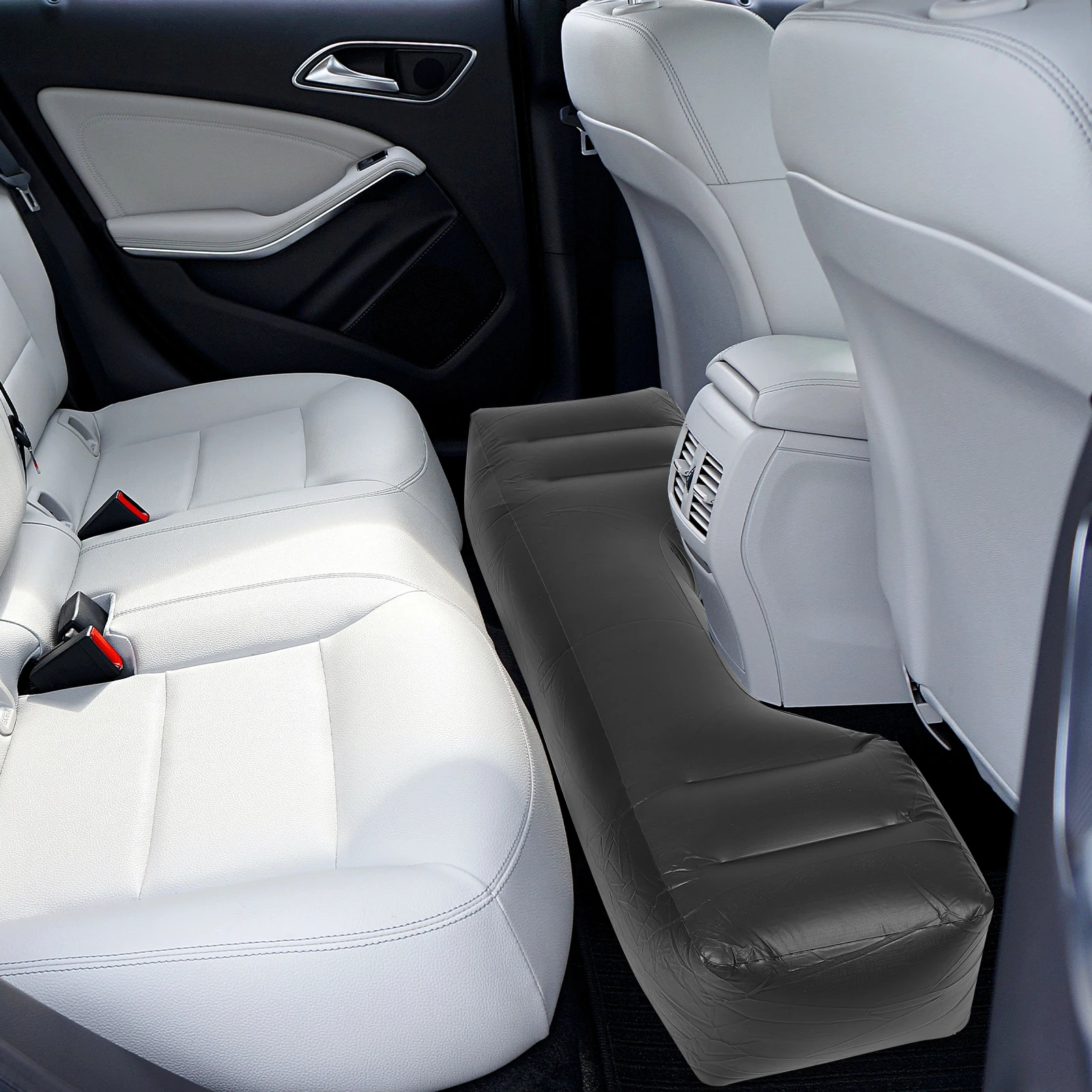

Car Rear Seat Inflatable Cushion Bed Accessories Backseat Extender For Dogs Gap Filler Suv Mattress Durable Pvc Foldable Travel