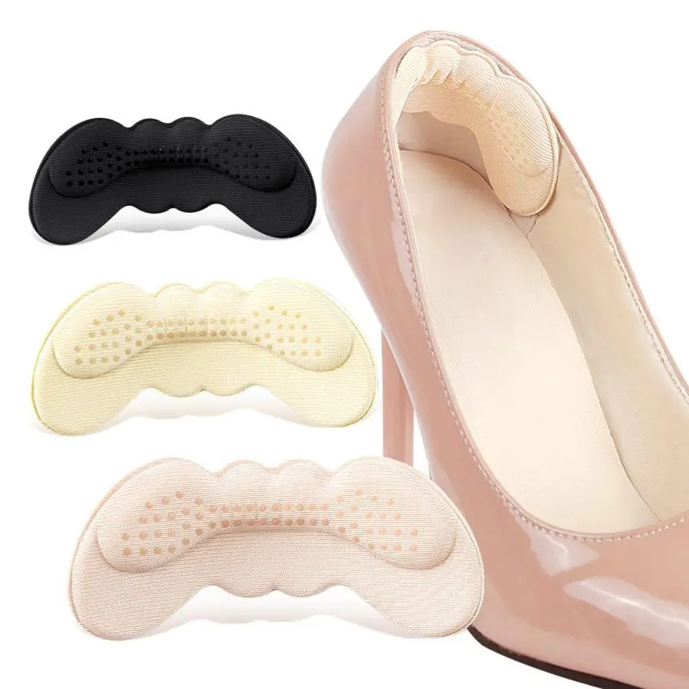 

1Pair Prevent Heel Slip Heel Insoles Anti-collision Prevent Blisters Heel Back Pads Lined Insoles Heel Padding Gripper