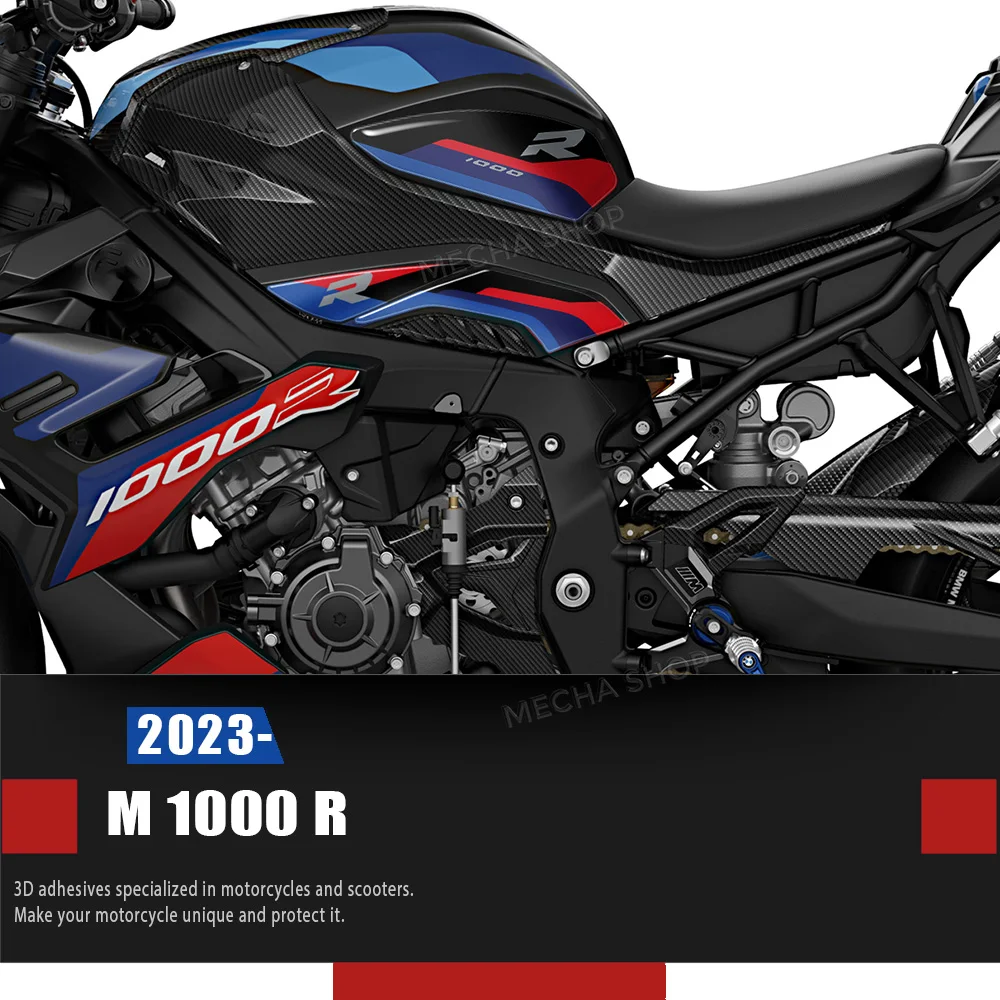 

Для M 1000 R M1000R 2023-аксессуары для мотоциклов, 3D наклейки из эпоксидной смолы, накладка на масляный бак, наколенник, защитная наклейка для тяги