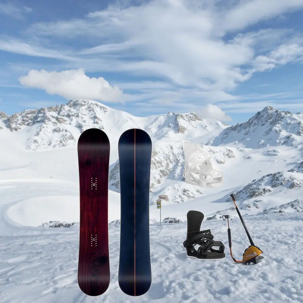 

Hot-Selling All Mountain Snowboards for Adventure Skiing and Snowboarding Made of Durable Wood Material