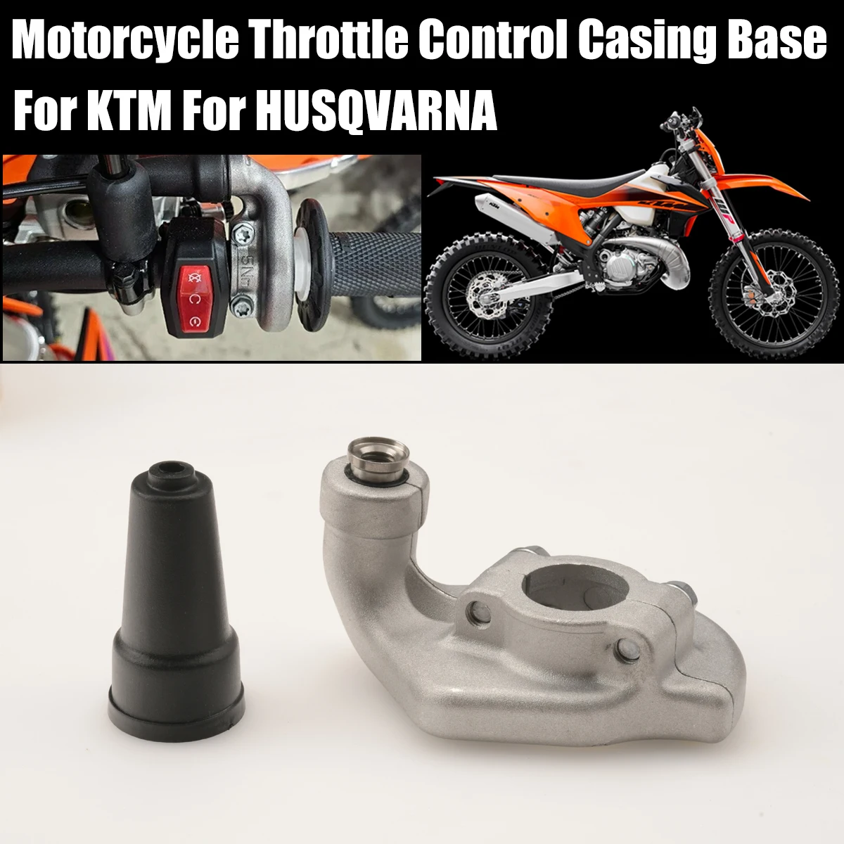 

Motorcycle Throttle Control Casing Base For KTM SX85 SX125 XC250 XC-W EXC For HUSQVARNA TC125 TE150 TE250 TX300 2017-2020