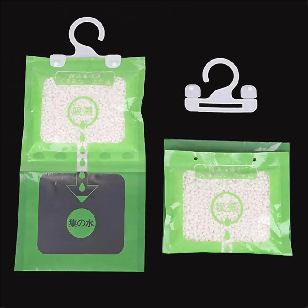 2 Sizes Wardrobe Desiccant Granular Remove Damp Musty Smell Useful Hanging Humidity Pack Wardrobe Desiccant