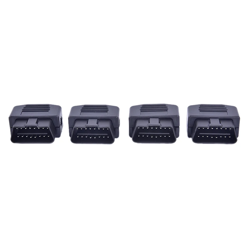 1Set Universal OBD 16 Pin Male Cable Connector Plug Adapter Diagnostic Tool.