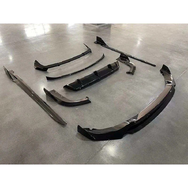 

X5 G05 Body Kits Gloss Black Front Lip Rear Diffuser Side Skirts and Spoiler for X5 G05 2019-2022