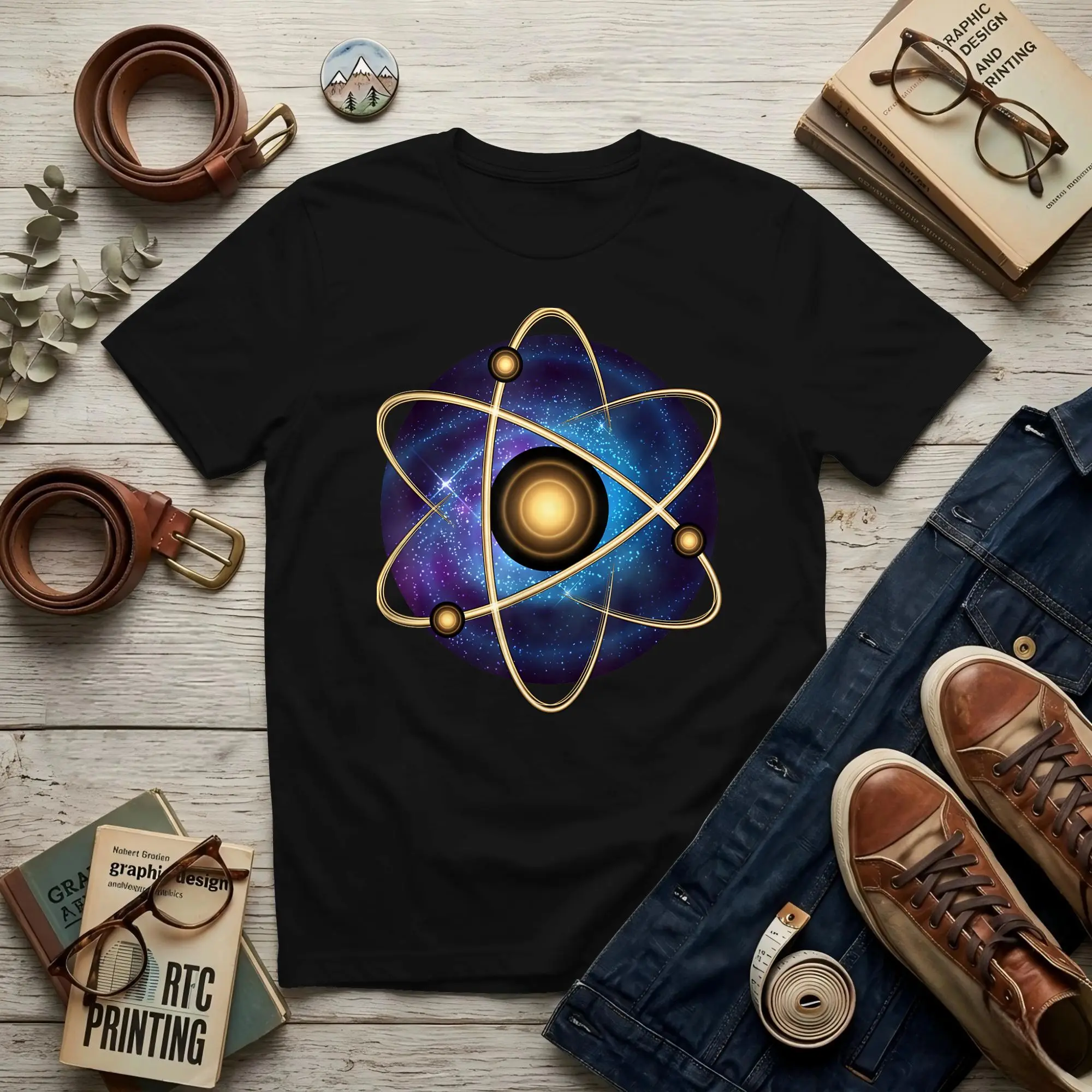 Science Teacher Physics Men T Shirts Science Creative Tees Short Sleeve Round Collar Pure Cotton Birthday Gift Clothing T-Shirt