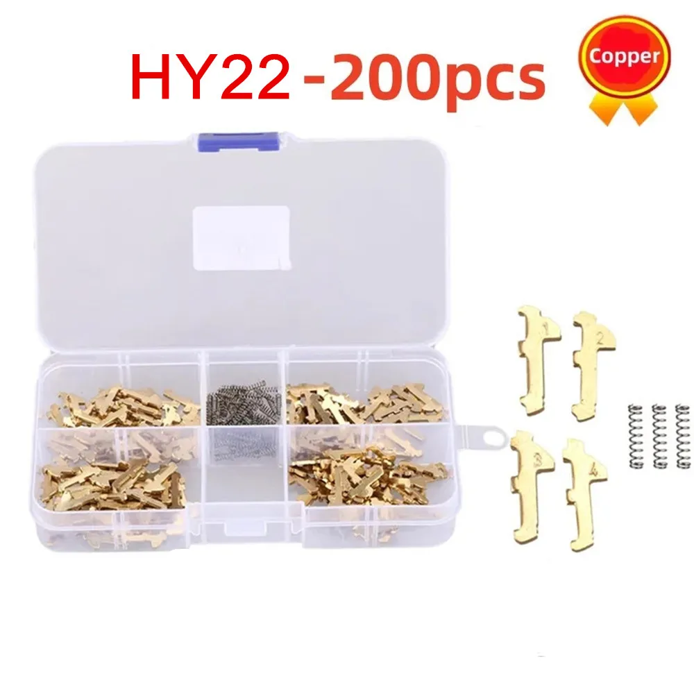 

200Pcs/Lot Car Lock Plate HY22 Car Lock Repair Accessories Car Lock Reed Lock Plate For New Hyundai Motor Kia
