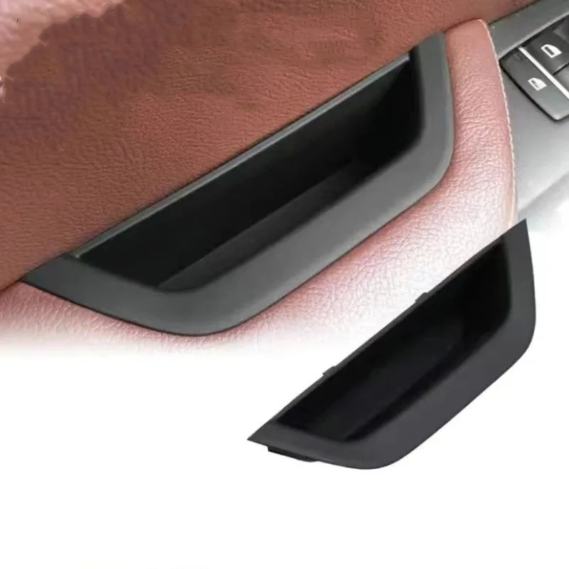 Driver Side Door Inner Handle Pull Carrier Storage Tray For BMW F25 F26 X3 X4 2010-2017 Interior Door Panel Trim Upgrades