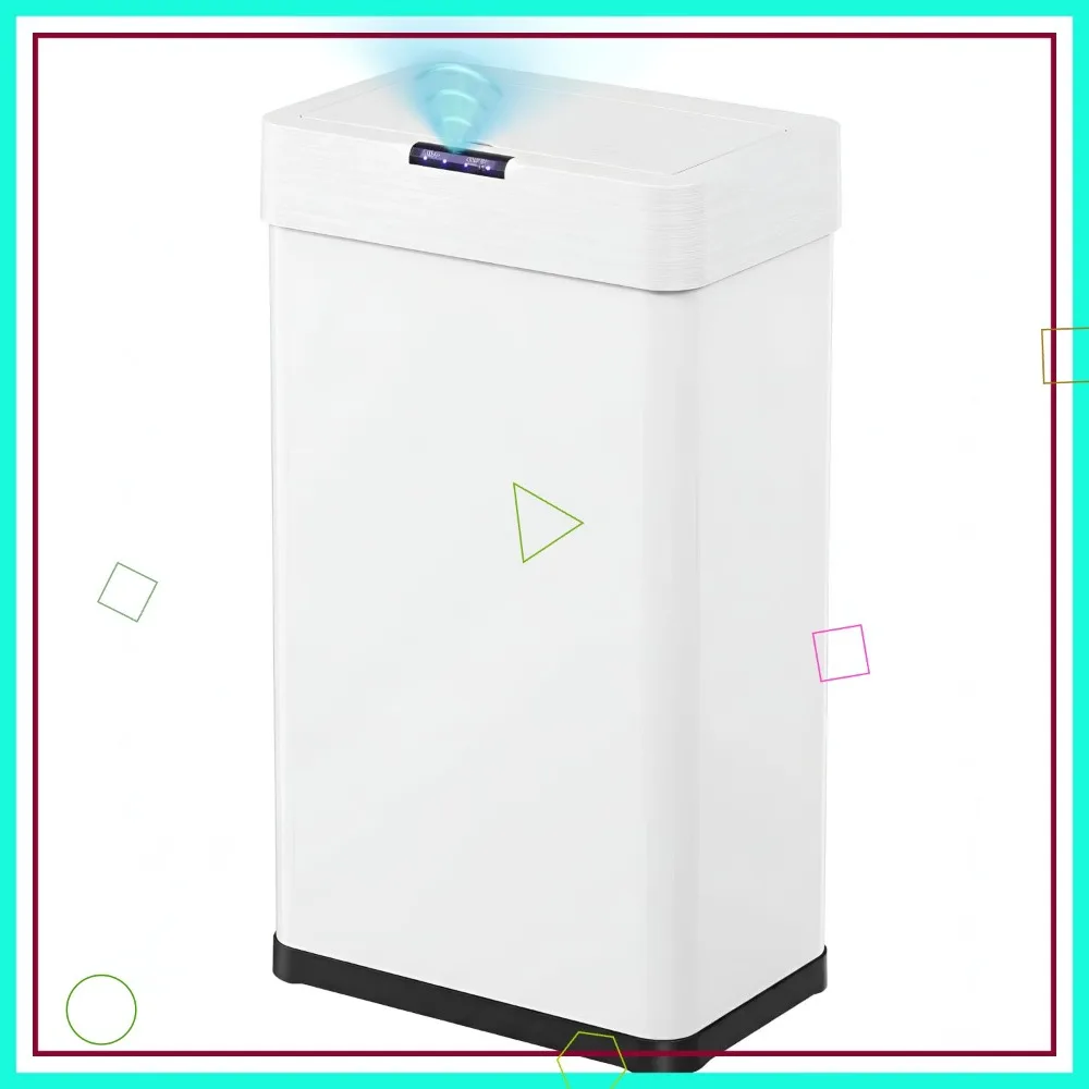 

80L Motion Sensor Trash Can, Touchless Automatic Garbage Bin with Soft Close Lid, for Kitchen Office Bedroom
