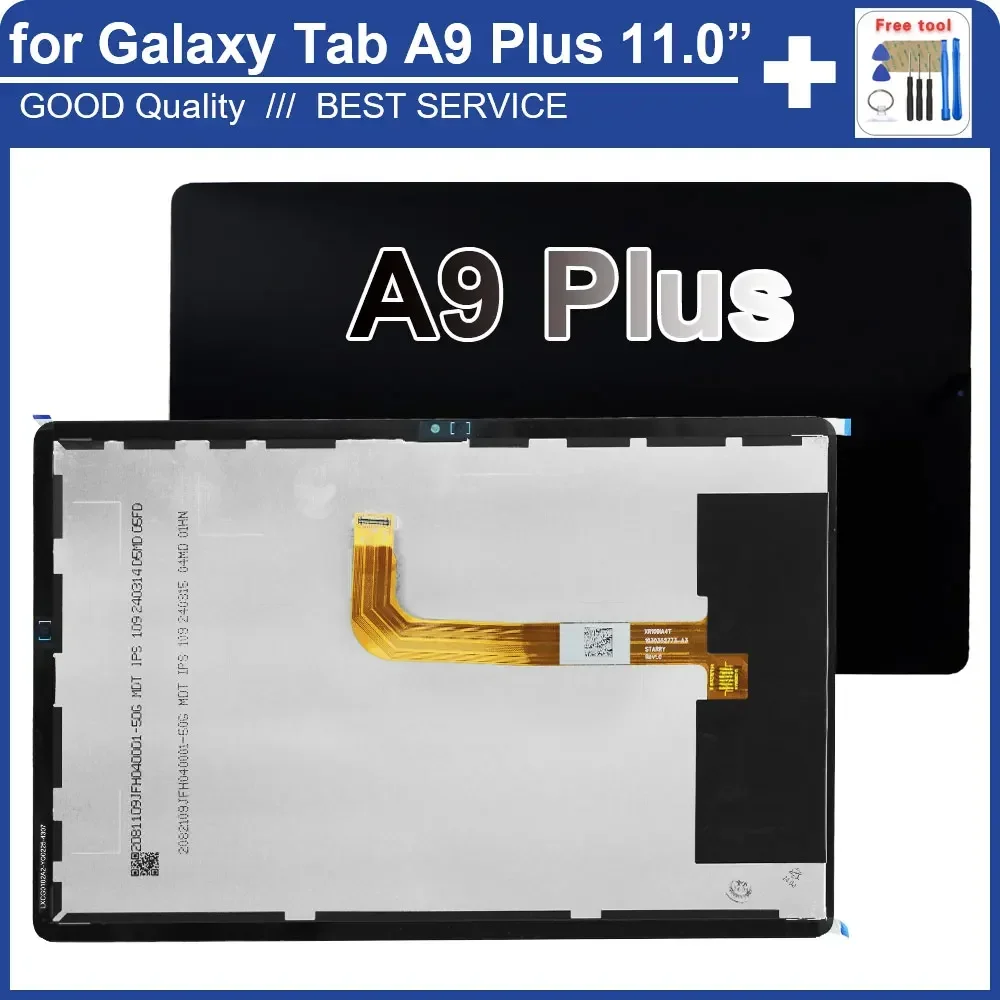 

Pop 11,0-дюймовый ЖК-дисплей для Samsung Galaxy Tab A9 Plus X215, ЖК-дисплей, дигитайзер сенсорного экрана, замена для Samsung Tab A9 Plus X211 X2
