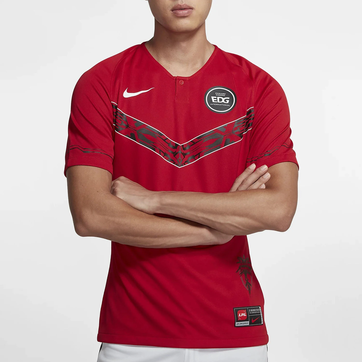 Nike Authentic Summer Men's Competition Training Hoodie Sports Short Sleeve T-shirt CV9633-654