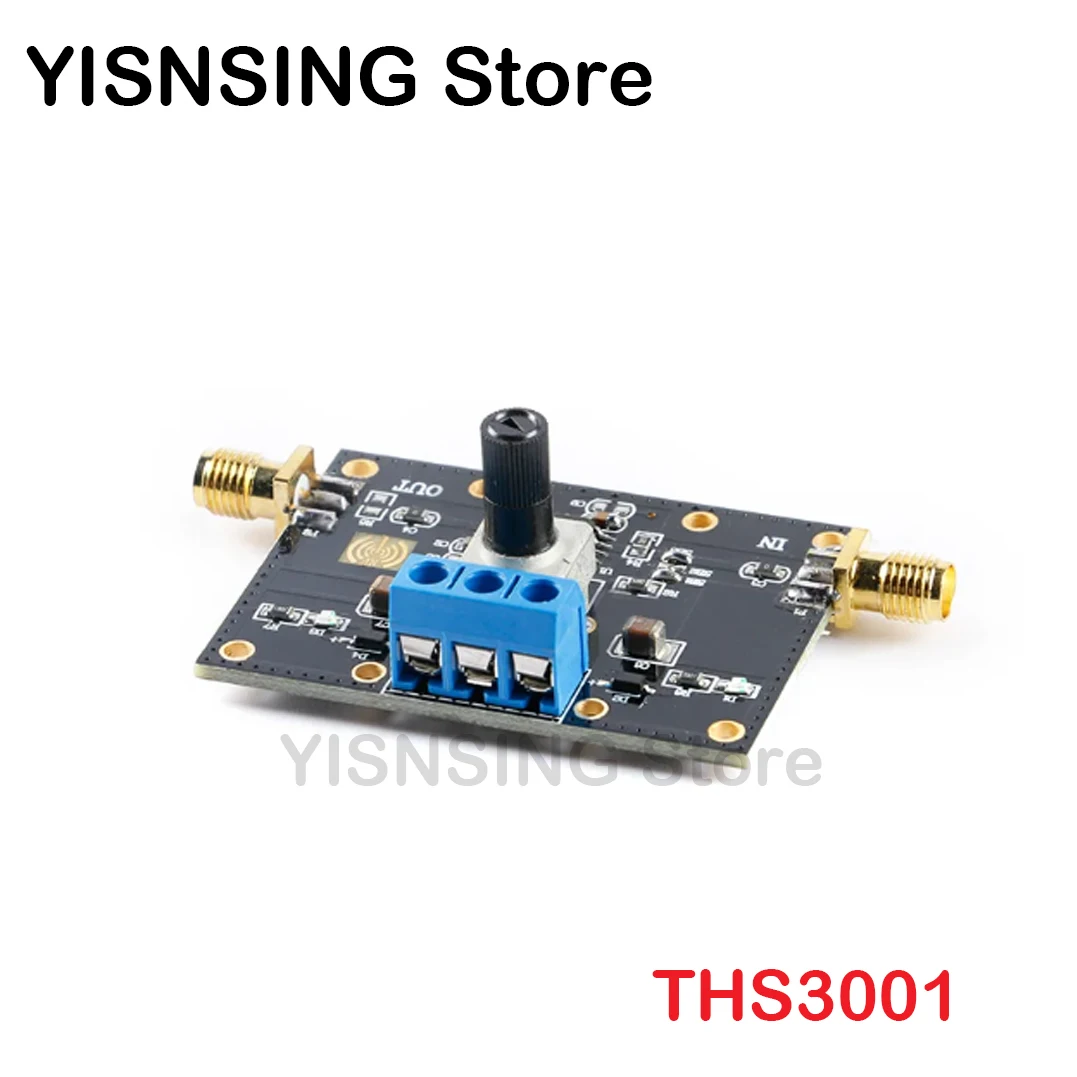 THS3001 Module Current Operational Amplifier Board 420MHz Bandwidth Common Mode Rejection Ratio 70dB Current 100mA