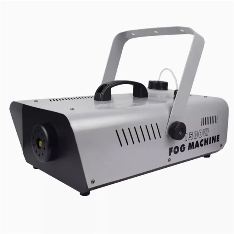 Upgrade 1500W Smoke Machine LEDs Colorful Spray Fog Machine Stage Equipment for Wedding Party Banquet 2L Oil Fume Capacity