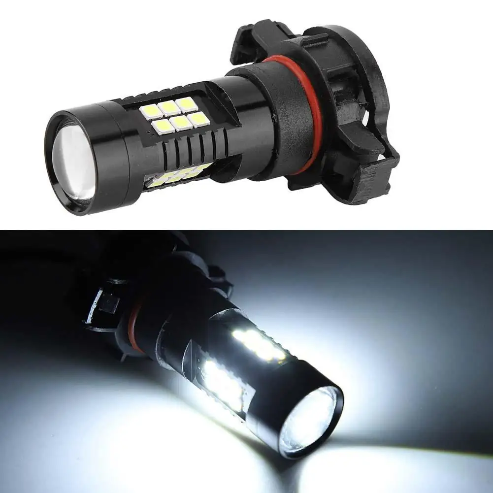 DC 12-28V H16 for White Fog Light 21W 3030 SMD LED Car Front Fog lights driving lights Lamp Bulb