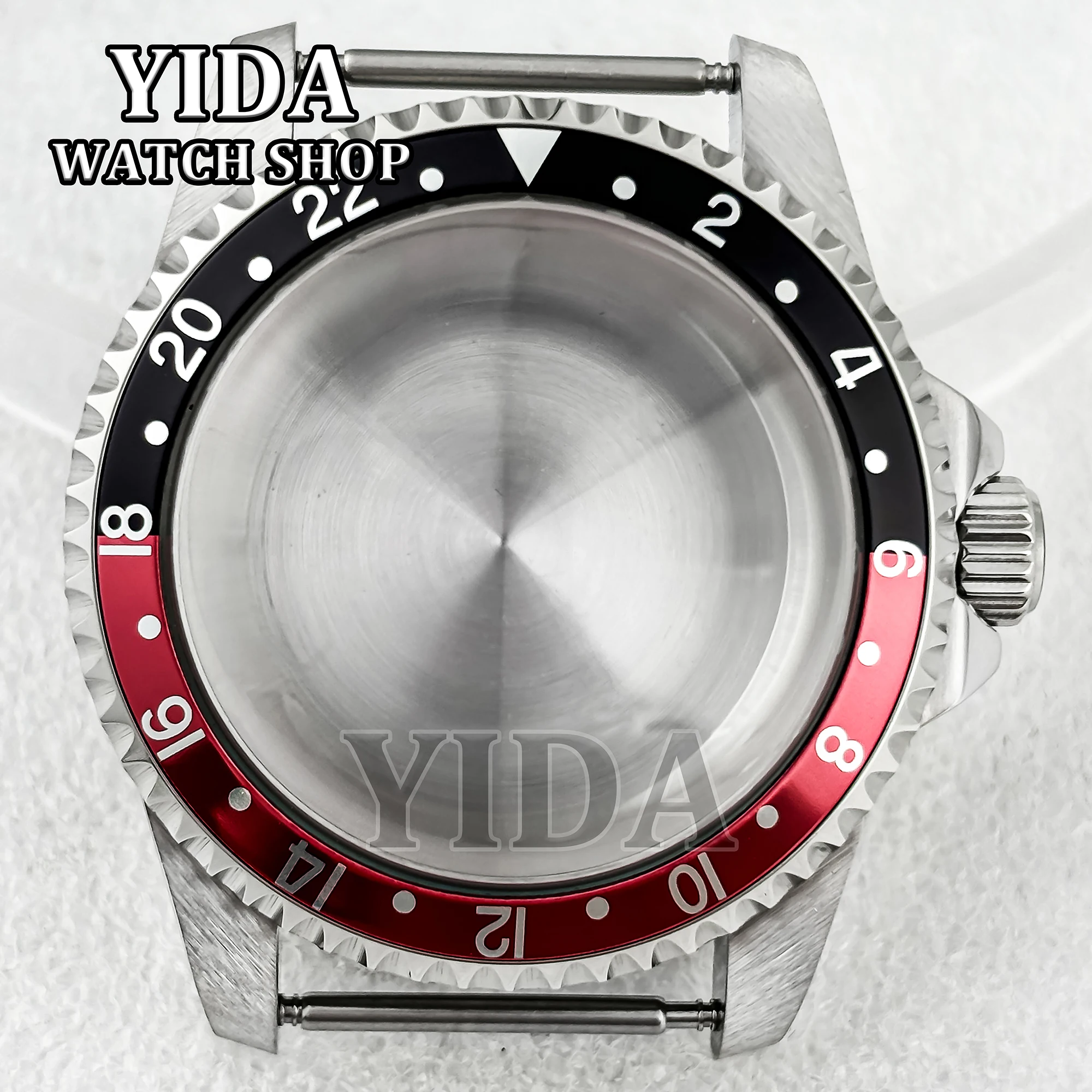 39MM NH35 WatchCase Accessories Vintage Restro Stainless Steel Arcylic Bubble Glass 10ATM Waterproof for SUB GMT NH36 Movement