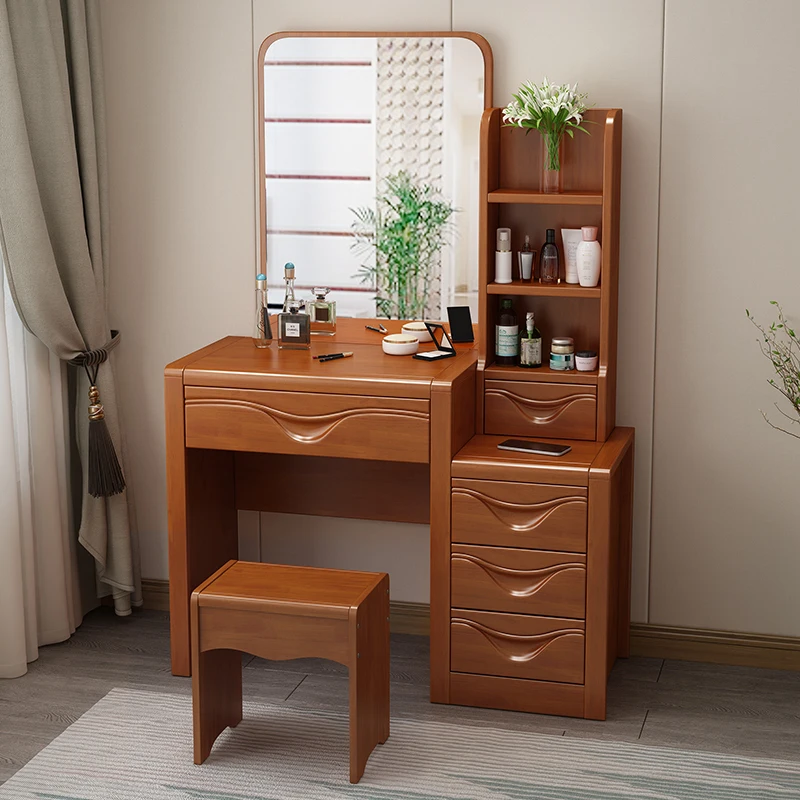 

Nordic Luxury Box Dresser Eithe Drawers Girl Stool Makeup Storage Dressing Table Living Room Hotel Comoda Pra Quarto Furniture