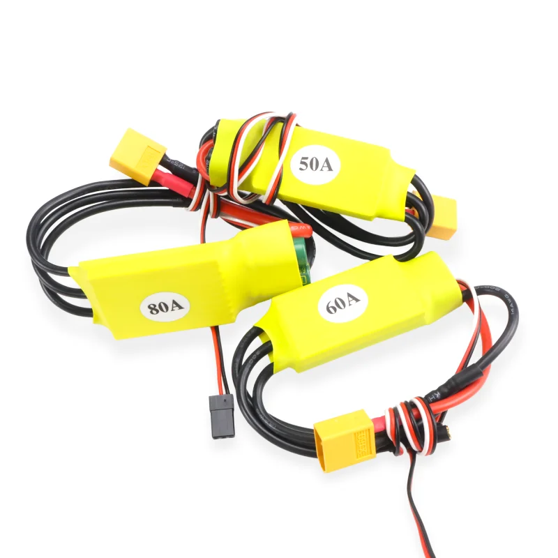 Nuovo Tipo XXD HW 50A 60A 80A ESC Regolatore di Velocità del Motore Brushless RC BEC ESC T-rex F450 Elicottero Barca per FPV Quadcopter Drone