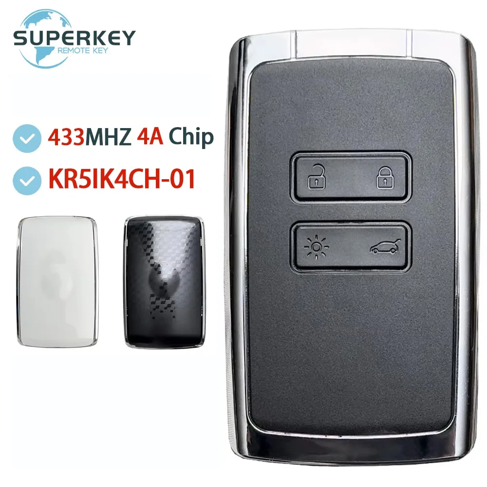 

285977147R для Renault Megane4 Espace5 Kadjar Talisman 2016-2019 умный ключ без ключа PCF7953M 4A чип 434 МГц KR5IK4CH-01