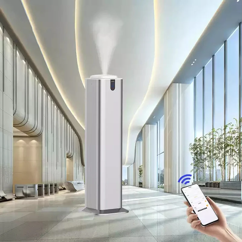 Hotel Column Machine Aroma Diffuser APP Large Area 2000m³ Aromatherapy Essential Oil Bluetooth Smart Air Freshener Diffuser