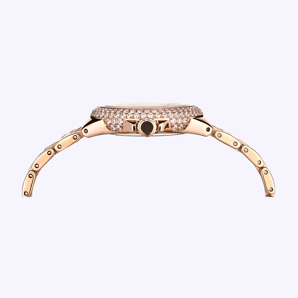 BOYARGE marka luksusowy zegar damski zegarek na rękę projektant damski zegarek dla kobiet japoński kwarcowy różowe złoto Relogio Feminino