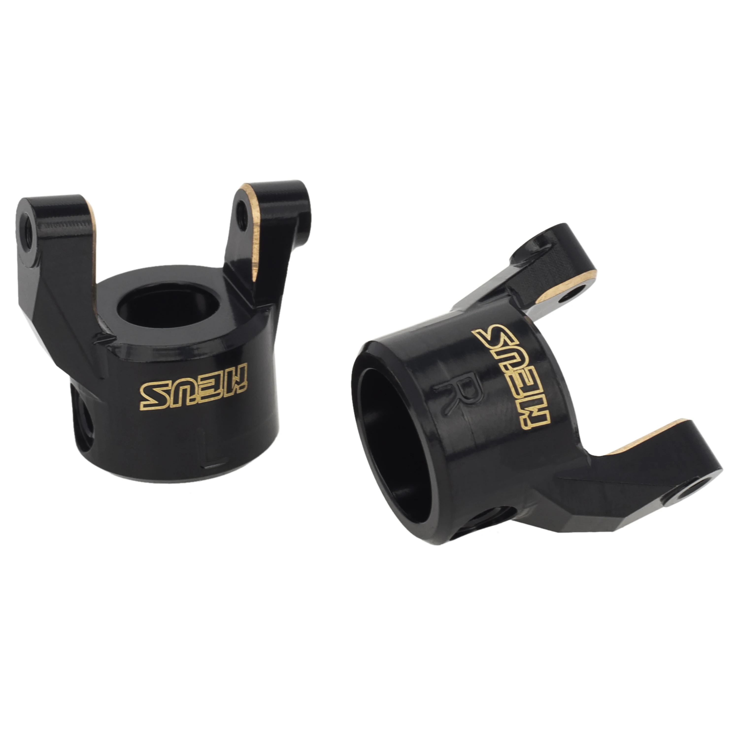 MEUS Racing SCX10 Pro Brass C-Hub Carriers L/R Heavy Weight Compatible For Axial 1/10 SCX10 PRO Upgrades