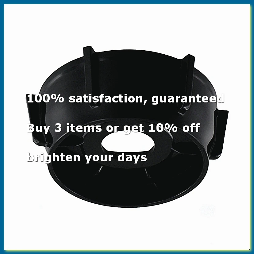 1Pcs 4902-003 Blender Jar Bottom for and Osterizer Blenders, Premium Blender Replacement Parts (Black)