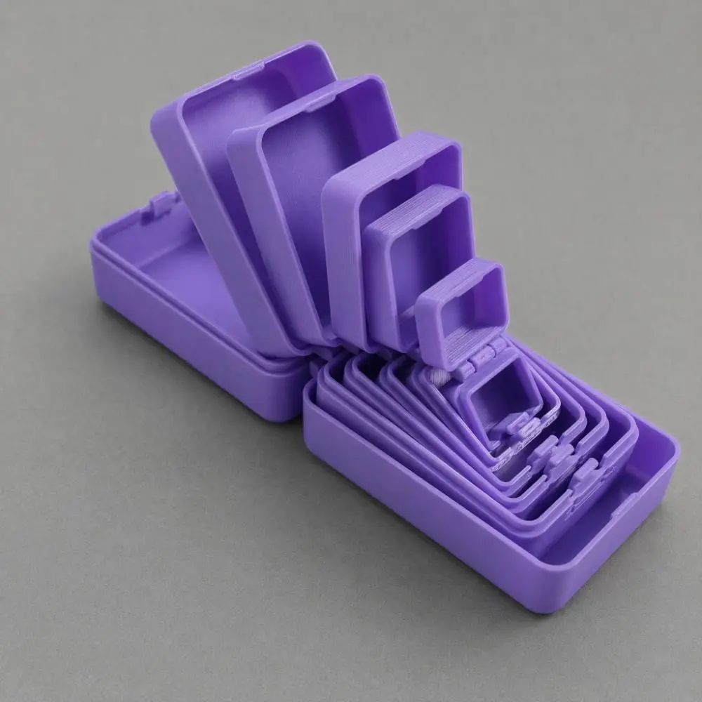 Portable 3D Printed Jewelry Storage Box 7-Layer Creative Multifunctional Jewelry Storage Quirky Surprise Gift Nesting Box