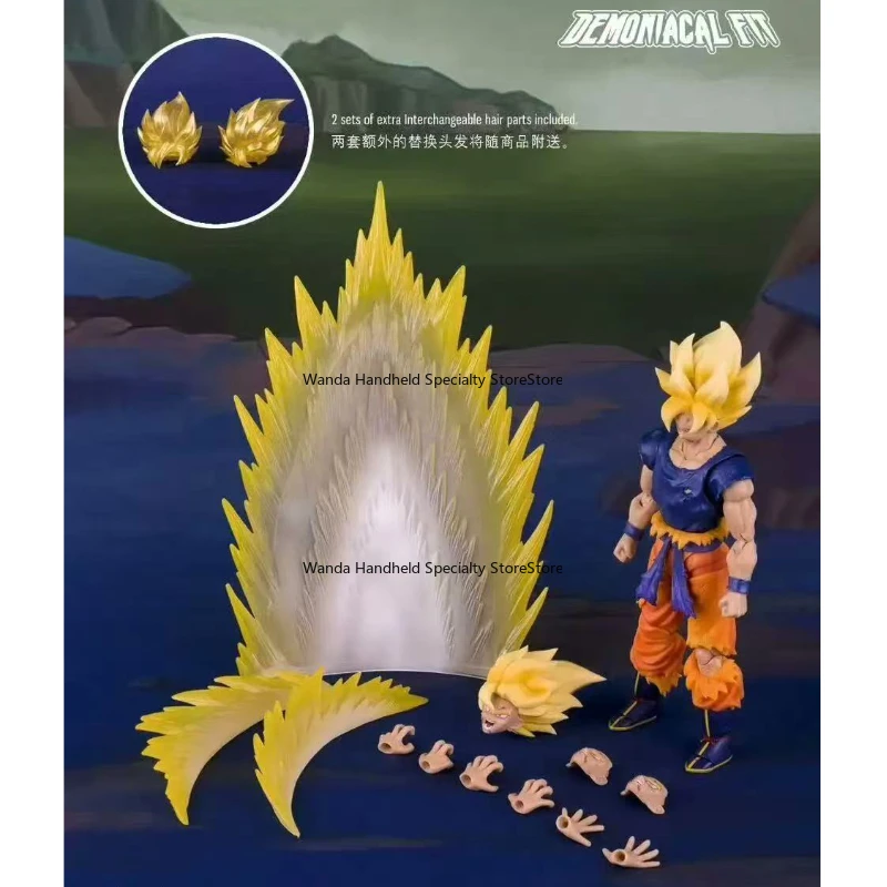 

New products in stock Dragon Ball Original box Demonicacal Fit Fury Awakening Wukong Assembly model Animation figure Popular toy