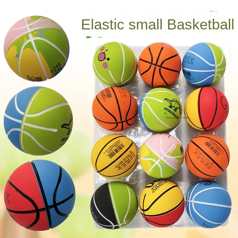 Extragroßer elastischer Basketball, hochelastischer Gummiball, Unterdruck- und Pat-Ball, Kinderspielzeug, hochelastischer, fester Gummiball