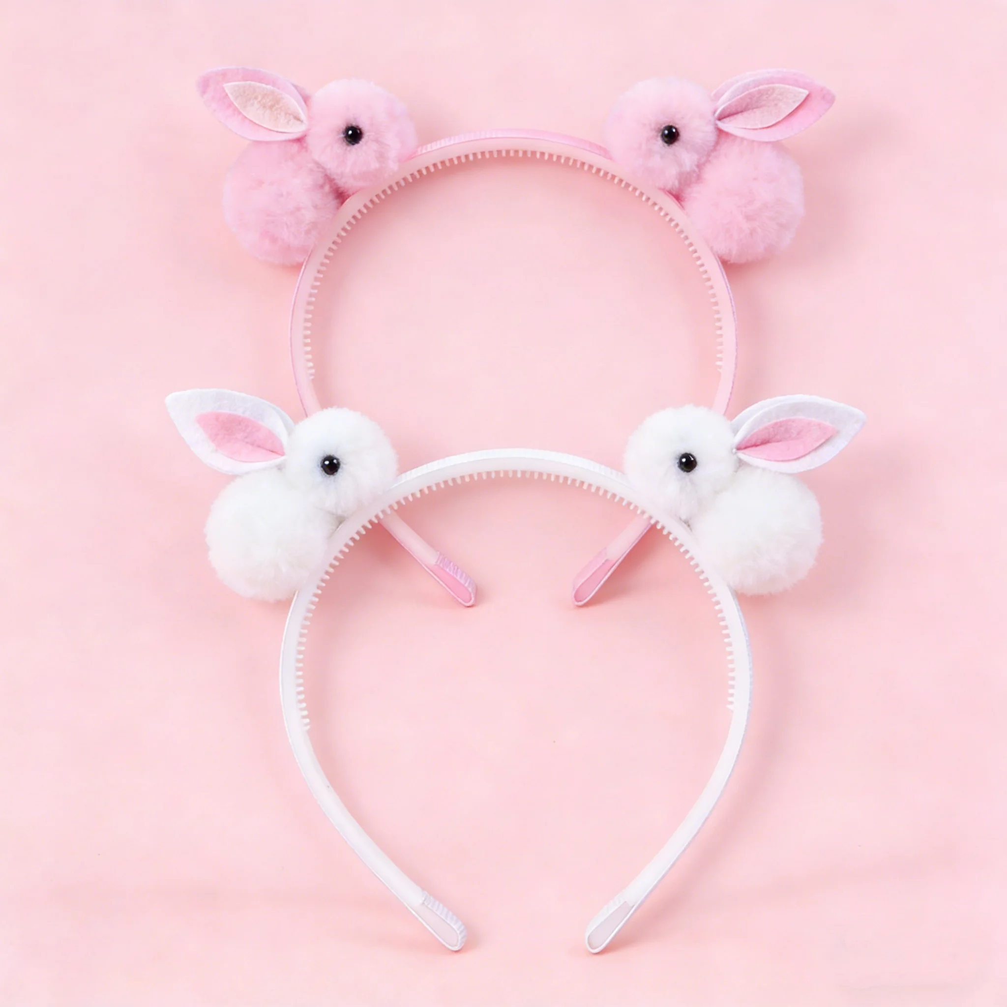 1/2 Stück Niedliche Haarband mit Hasenkopf für Kinder Mädchen Haarbänder Hasen-Haarband Oster-Haaraccessoires Kopfschmuck