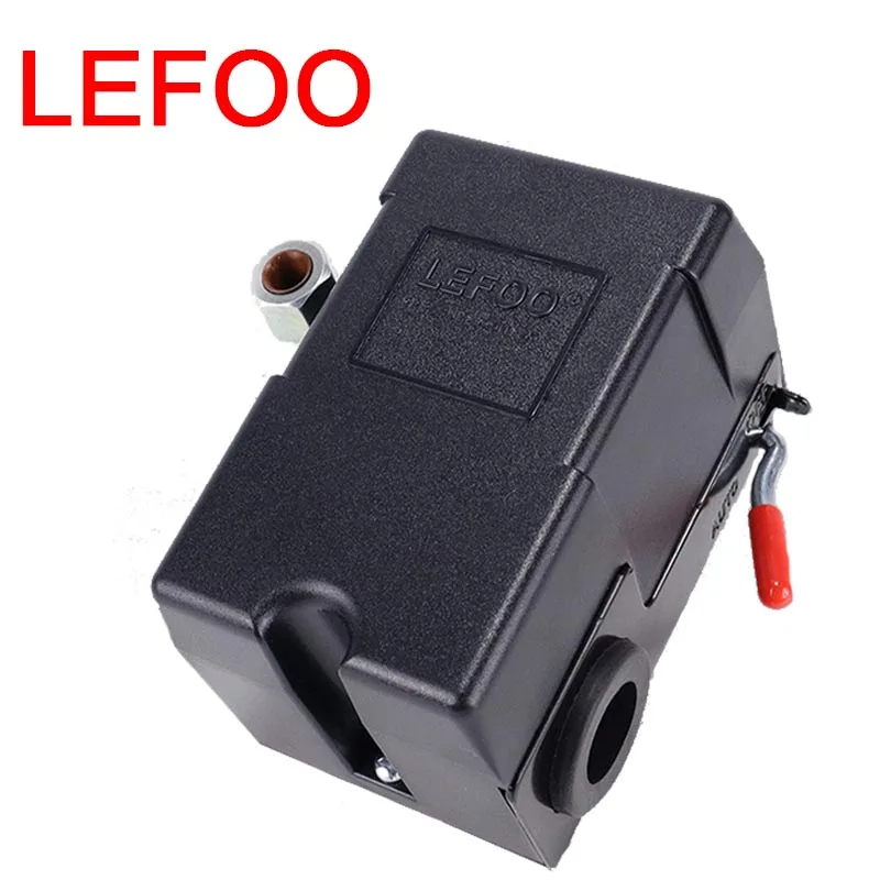 110V/240V 55-175Psi Air Pressure Switch for Compressor Spare Spart Small Air Pump Control Valve 1- 4 Port LF10