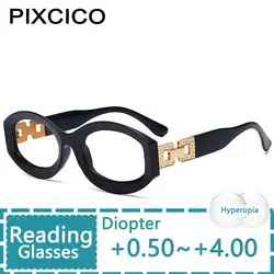 R55652 Women's High-Quality Reading Glasses Brand Designer Diopter+1.00+2.00+3.00 Scratch Resistant Clear Aspheric Resin Lens