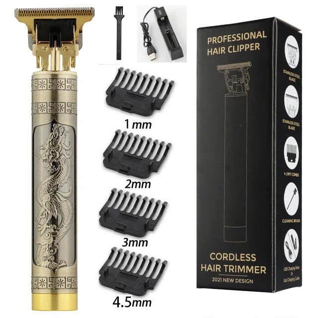 2022 뜨거운 판매 머리 절단기 머리 가위 충전식 면도기 수염 트리머 전문 남성 머리 절단기 수염