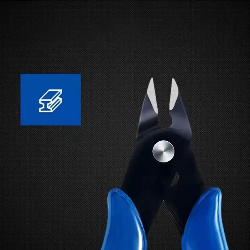 Diagonal Cutting Pliers 5 Inch Side Cutting Tool Multifunction High Leverage Diagonal Pliers With Ergonomic Handle For
