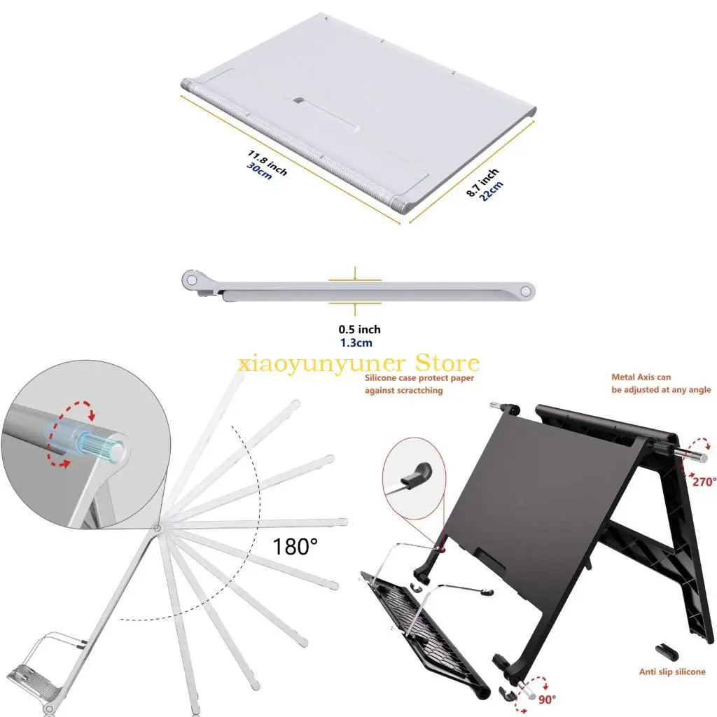 

P9JB Portable Tablet Stand Desk Adjustable Height Laptop Rack Desk Adjustable Height