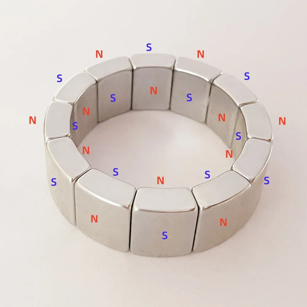 12 Pcs Segment Magnets Refrigerator DIY