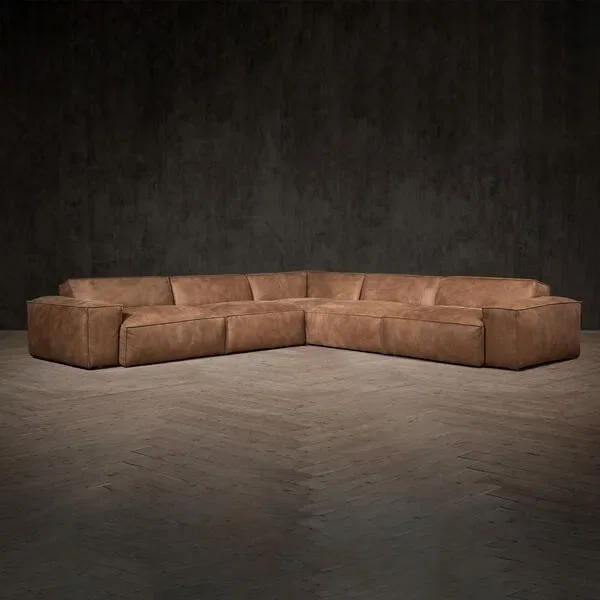 

For Luxury Home Furniture Sofa Set Sectional Italian Leather Modular Couch Set Antique Living Room Sofa