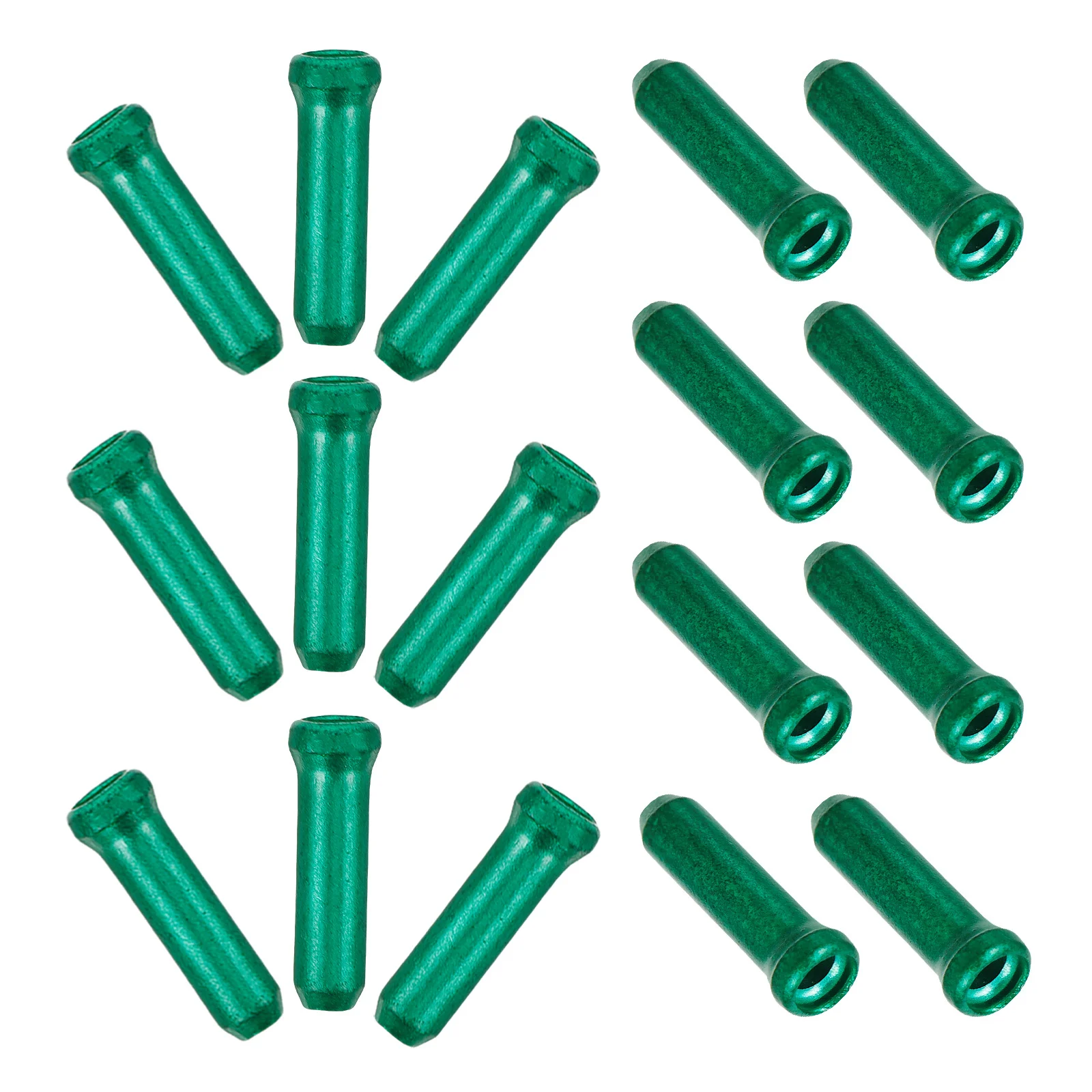 

50Pcs Bike Brake Cable End Caps Aluminum Alloy Durable Cycling Cable Tail Caps Bicycle Accessories Bike Accessories