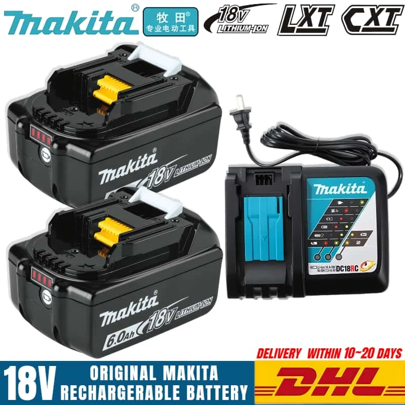 

genuine Makita 18V BatteryHigh capacity batterie makita 18v BL1830 BL1830B BL1840 BL1840B BL1850 BL1850B 18v Power Tools ✅