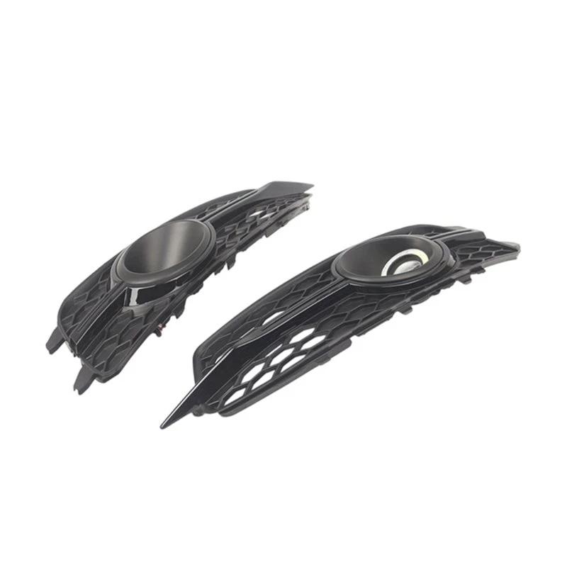 New-Front Bumper Fog Light Grille Bezel Angel Eye Fog Light Frame 4G0807681D 4G0807682D For A6 C7 S Line 2012-2014