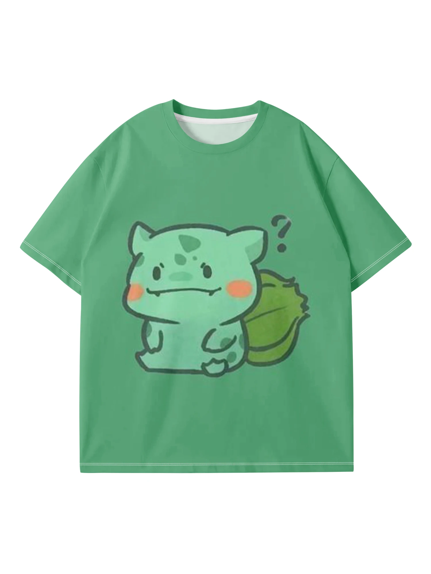 

Футболки с 3D принтом Pokémon Chikorita идеально подходят для повседневного использования на открытом воздухе, подходят для мужчин, женщин, взрослых и детей, дышащие, удобные