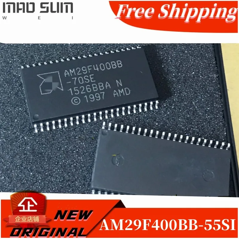 Free Shipping 10PCSLOT  AM29F400BB AM29F400BB-55SI AM29F400BB-90SI 29F400BB SOP-44PIN original