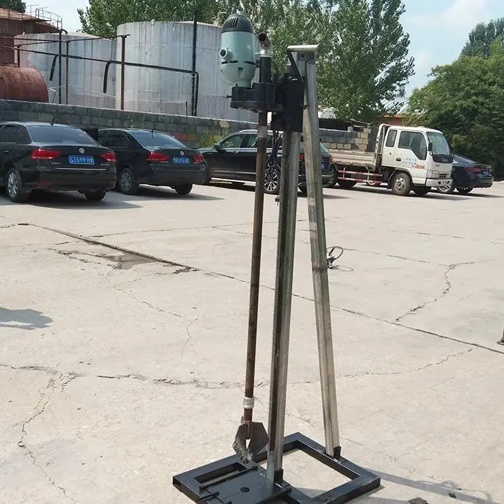 

Customized Electric Driven Water Well Drilling Rig 60m Portable Livestock Breeding Drilling Equipment