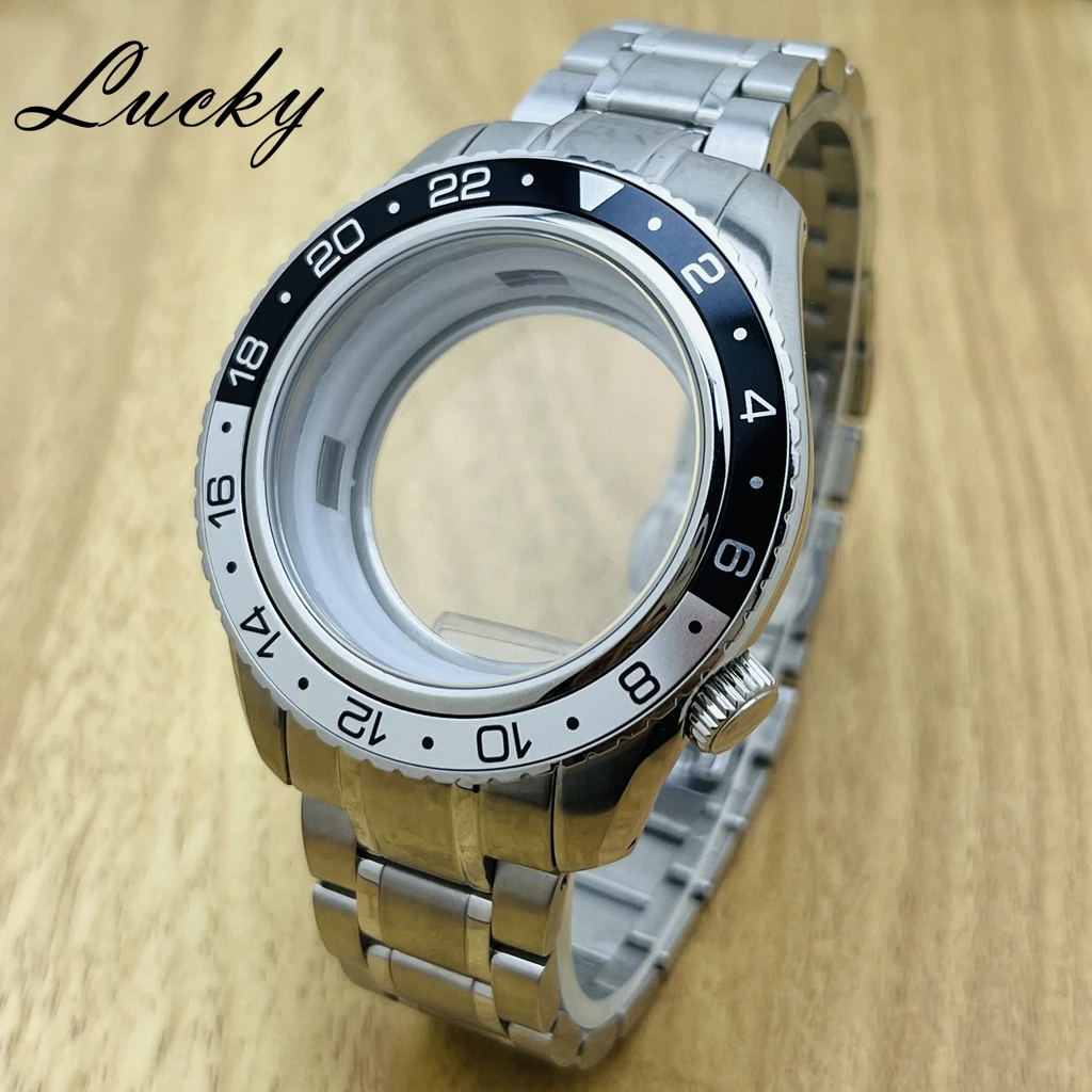 

Модифицированный корпус для часов GS 44 мм, высококачественный черный безель, спортивная коллекция, подходит для механизмов NH34, NH35, NH36, аксессуары для механических часов.